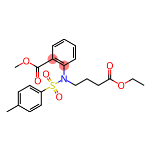 2-[(3-乙氧羰基丙基)-对甲苯磺酰基-4-氨基]-苯甲酸甲酯