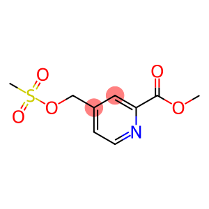 2-Pyridinecarboxylic acid, 4-[[(methylsulfonyl)oxy]methyl]-, methyl ester