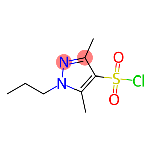 3,5-dimethyl-1-propyl-1H-pyrazole-4-sulfonyl chloride