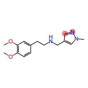 N-[2-(3,4-dimethoxyphenyl)ethyl]-N-[(1-methyl-1H-pyrazol-4-yl)methyl]amine