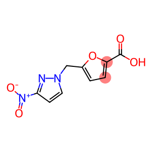 5-[(3-nitro-1H-pyrazol-1-yl)methyl]furan-2-carboxylic acid