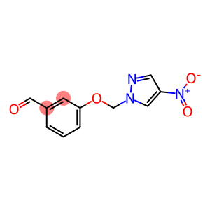 Benzaldehyde, 3-[(4-nitro-1H-pyrazol-1-yl)methoxy]-