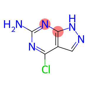 4-氯-6-氨基-1H-吡唑并[3,4-d]嘧啶