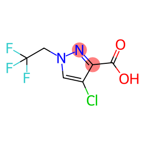 4-氯-1-(2,2,2-三氟乙基)-1H-吡唑-3-羧酸