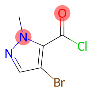 1H-pyrazole-5-carbonyl chloride, 4-bromo-1-methyl-