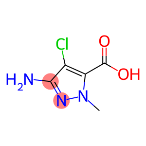 3-amino-4-chloro-1-methyl-1H-pyrazole-5-carboxylic acid