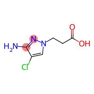 3-(3-胺-4-氯-1H-吡唑-1-基)丙酸