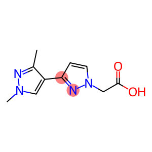 (1',3'-Dimethyl-1H,1'H-3,4'-bipyrazol-1-yl)acetic acid