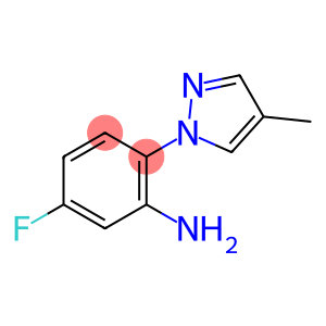 5-氟-2-(4-甲基-1H-吡唑-1-基)苯胺