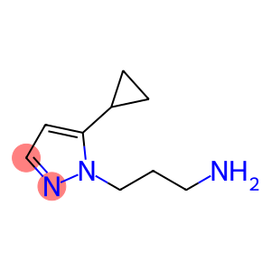 5-Cyclopropyl-1H-pyrazole-1-propanamine