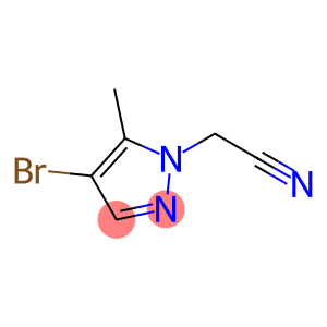 (4-bromo-5-methyl-1H-pyrazol-1-yl)acetonitrile