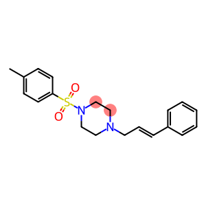 Piperazine, 1-[(4-methylphenyl)sulfonyl]-4-[(2E)-3-phenyl-2-propen-1-yl]-