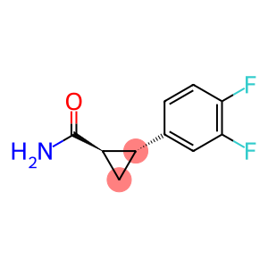 rel-(1R,2R)-2-(3,4-Difluorophenyl)cyclopropane-1-carboxamide