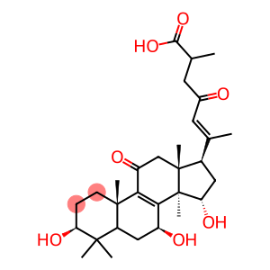 Lanosta-8,20(22)-dien-26-oicacid, 3,7,15-trihydroxy-11,23-dioxo-, (3b,7b,15a,20E)-