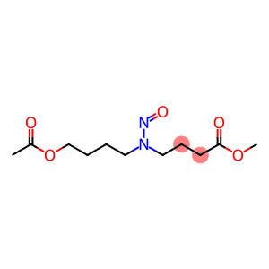 Butanoic acid, 4-[[4-(acetyloxy)butyl]nitrosoamino]-, methyl ester