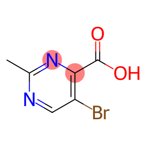 4-Pyrimidinecarboxylic acid, 5-bromo-2-methyl-