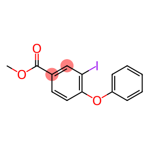 3-碘-4-(苯氧基)苯甲酸甲酯