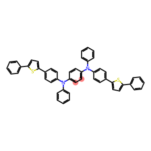 1,4-Benzenediamine, N1,N4-diphenyl-N1,N4-bis[4-(5-phenyl-2-thienyl)phenyl]-