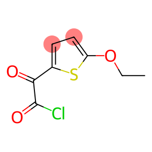 2-Thiopheneacetyl chloride, 5-ethoxy-alpha-oxo- (9CI)