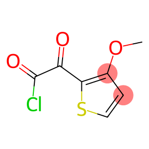 2-Thiopheneacetyl chloride, 3-methoxy-alpha-oxo- (9CI)