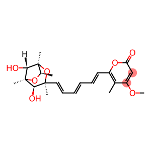 6-[(1E,3E,5E)-6-[(1R,8S)-4β,8-Dihydroxy-1α,3α,5α,7α-tetramethyl-2,6-dioxabicyclo[3.2.1]oct-3β-yl]hexa-1,3,5-trienyl]-4-methoxy-5-methyl-2H-pyran-2-one