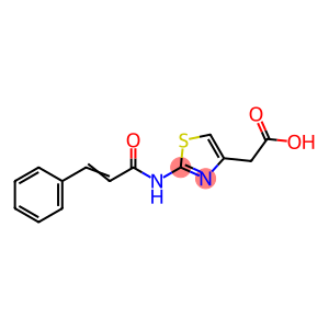 (2-{[(2E)-3-PHENYLPROP-2-ENOYL]AMINO}-1,3-THIAZOL-4-YL)ACETIC ACID