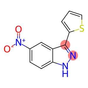 5-nitro-3-(thiophen-2-yl)-1H-indazole