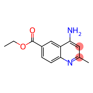 6-Quinolinecarboxylicacid, 4-amino-2-methyl-, ethyl ester