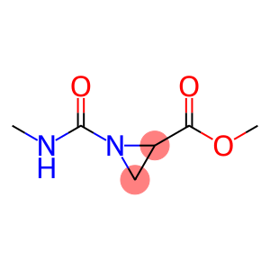 2-Aziridinecarboxylicacid,1-[(methylamino)carbonyl]-,methylester(9CI)