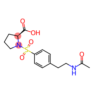 (2S)-1-[4-(2-乙酰氨基乙基)苯基]磺酰基脯氨酸