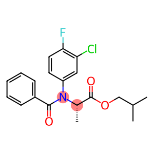 isobutyl 2-(benzoyl-3-chloro-4-fluoroanilino)propanoate