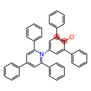 2,6-diphenyl-4-(2,4,6-triphenyl-1-pyri-dinio)phenolate