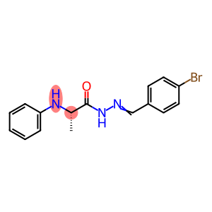 2-anilino-N'-(4-bromobenzylidene)propanohydrazide