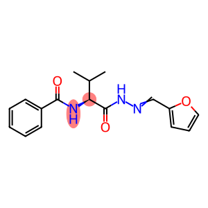 N-(1-{[2-(2-furylmethylene)hydrazino]carbonyl}-2-methylpropyl)benzamide