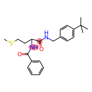 N-[1-{[(4-tert-butylbenzyl)amino]carbonyl}-3-(methylsulfanyl)propyl]benzamide