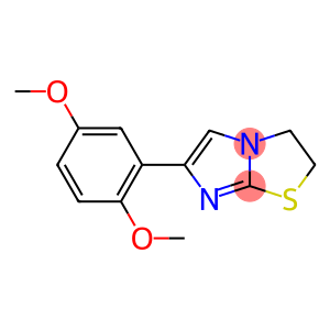 Imidazo[2,1-b]thiazole, 6-(2,5-dimethoxyphenyl)-2,3-dihydro-