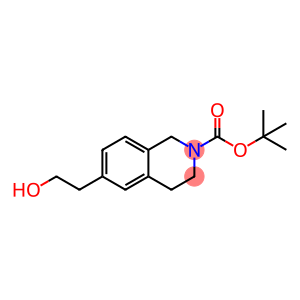 2(1H)-Isoquinolinecarboxylic acid, 3,4-dihydro-6-(2-hydroxyethyl)-, 1,1-dimethylethyl ester