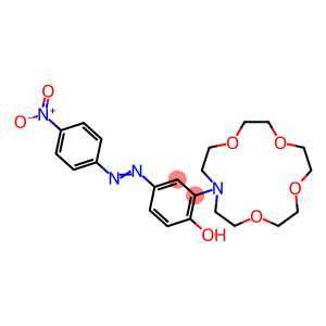 4-[(4-Nitrophenyl)azo]-2-(1,4,7,10-tetraoxa-13-azacyclopentadecan-13-yl)phenol