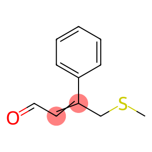 2-Butenal, 4-(methylthio)-3-phenyl-