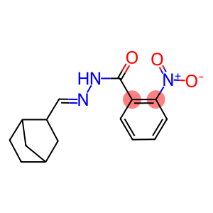 N'-(bicyclo[2.2.1]hept-2-ylmethylene)-2-nitrobenzohydrazide