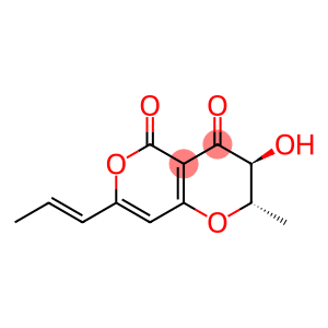 (2S)-2,3-Dihydro-3α-hydroxy-2β-methyl-7-[(E)-1-propenyl]-4H,5H-pyrano[4,3-b]pyran-4,5-dione