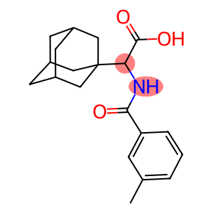 1-adamantyl[(3-methylbenzoyl)amino]acetic acid