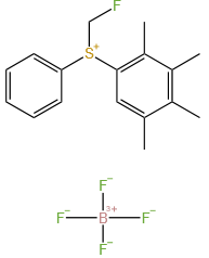 fluoromethyl-phenyl-(2,3,4,5-tetramethylphenyl)sulfanium