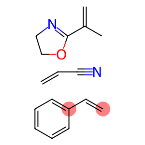 Styrene·acrylonitrile·2-isopropenyl-2-oxazoline copolymer