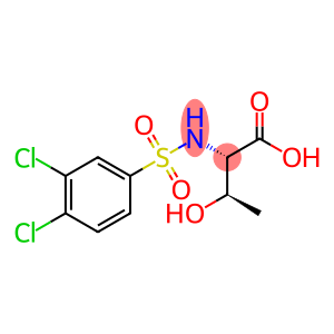2-(3,4-Dichlorobenzenesulfonamido)-3-hydroxybutanoic acid