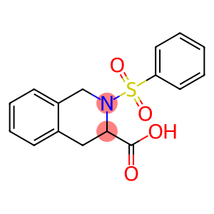 2-(benzenesulfonyl)-1,2,3,4-tetrahydroisoquinoline-3-carboxylic acid