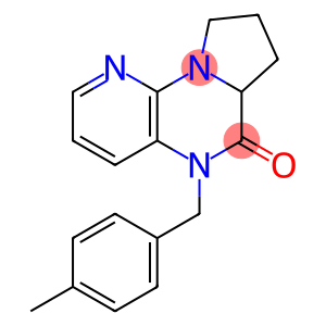 5-(4-METHYLBENZYL)-6A,7,8,9-TETRAHYDROPYRIDO[3,2-E]PYRROLO[1,2-A]PYRAZIN-6(5H)-ONE