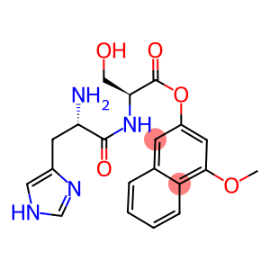 HIS-SER 4-METHOXY-BETA-NAPHTHYLAMIDE ACETATE SALT