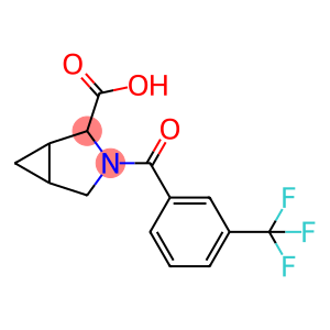 3-[3-(trifluoromethyl)benzoyl]-3-azabicyclo[3.1.0]hexane-2-carboxylic acid