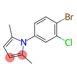 1H-Pyrrole, 1-(4-bromo-3-chlorophenyl)-2,5-dimethyl-